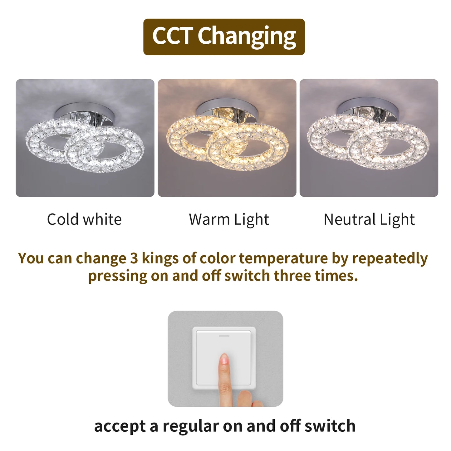 VETRULUS Modern Luxury Crystal Ceiling Lamp Chandelier Dining Living Room LED Indoor Lighting Fixture Home Decor Bedroom Fixture