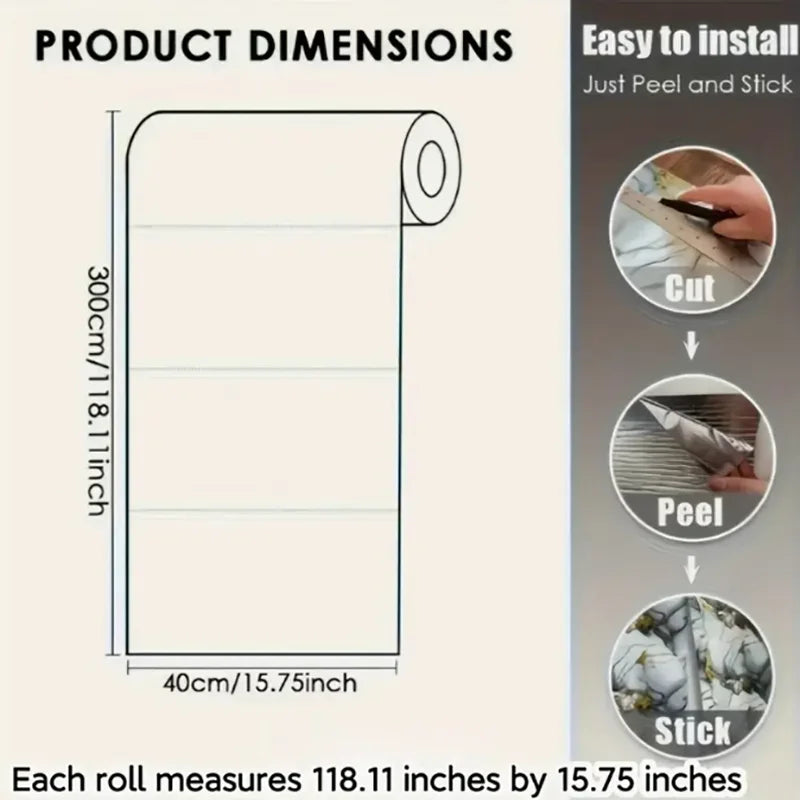 Marble stickers self-adhesive PVC waterproof wall stickers bedroom living room TV background wall decoration wallpaper