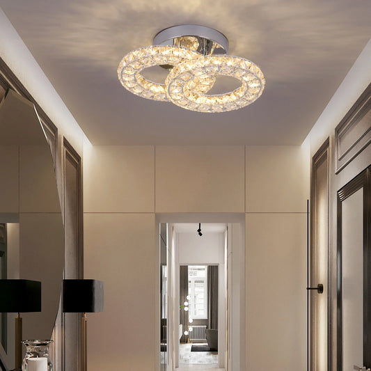 VETRULUS Modern Luxury Crystal Ceiling Lamp Chandelier Dining Living Room LED Indoor Lighting Fixture Home Decor Bedroom Fixture