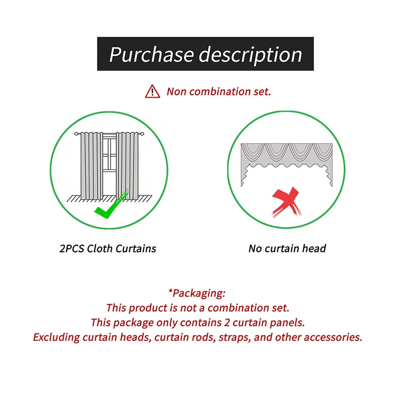 2pcs European luxury atmosphere thickened flannelette curtain living room bedroom floor finished products
