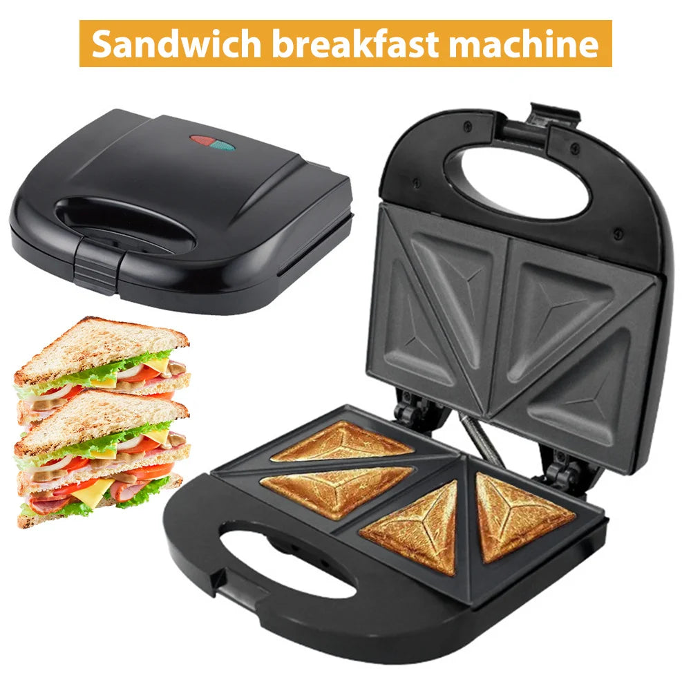 Professional Electric Waffle Maker Cooking Kitchen Appliances Multifunction Breakfast Waffles Machine Non-stick Iron Pan
