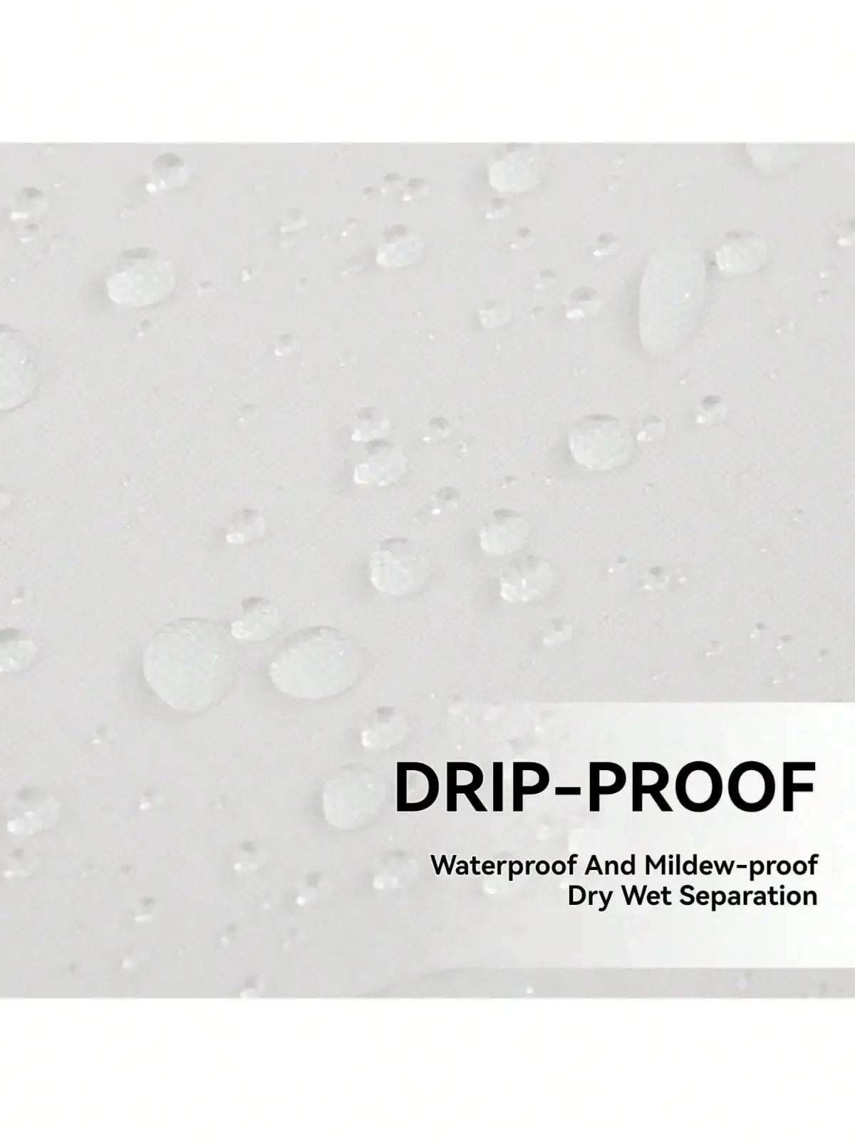 Plants Pattern No Hook Waterproof Shower Curtain, Removable With , Perfect For Bathroom Decor In Winter,  Modern & Simple Design